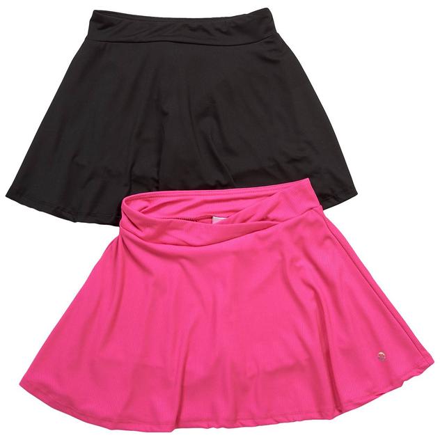 Girls (7-16) RBX 2pk. Rib/Jersey Skorts