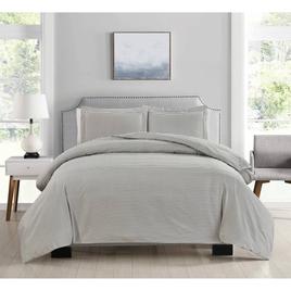 Bibb Home 1800 Series Oxford 3pc. Duvet Cover Set
