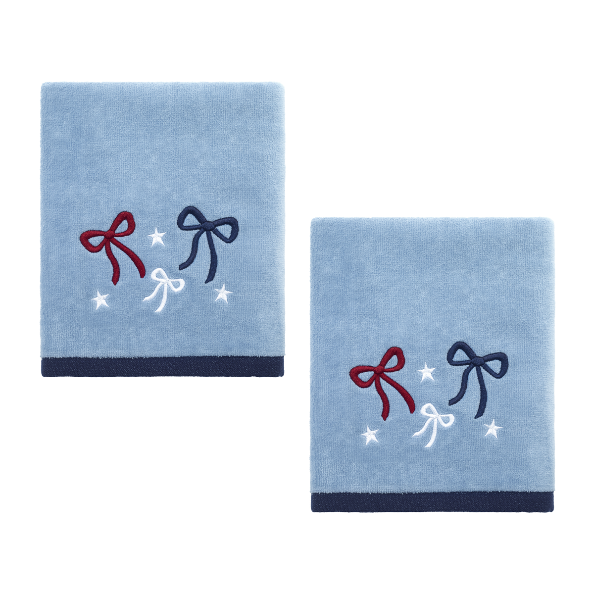 Avanti Sweet America 2pk. Hand Towel Set