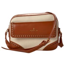 London Fog Amira Color Block Canvas Crossbody