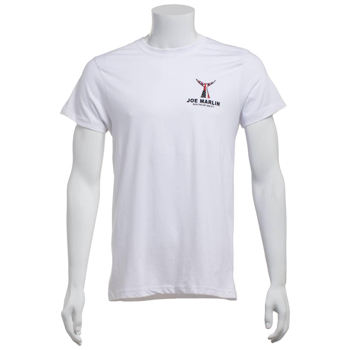 Mens Joe Marlin Americana South of Salty Tee