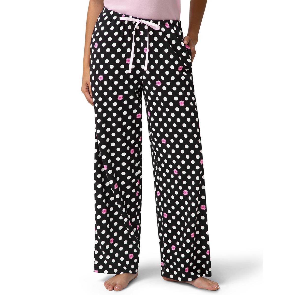 Plus Size HUE(R) Daisy Dot Pajama Pants