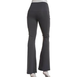 Juniors Love Tree Wide Waistband Flare Leggings with Pockets