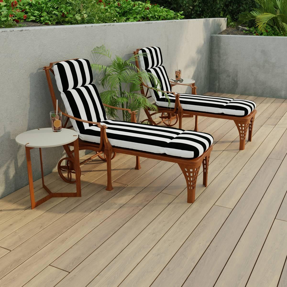 Jordan Manufacturing Cabana Universal Chaise Lounge Cushion