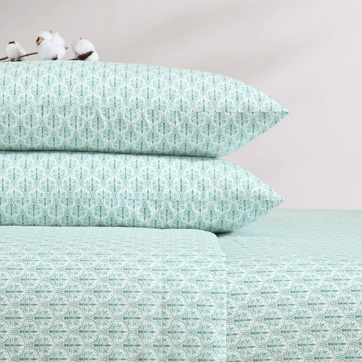 Tommy Bahama Coastal Batik 200TC 4pc. Cotton Percale Sheet Set