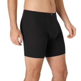 Mens Hanes Ultimate® Core 4pk. Boxer Briefs - Black/Blue/Grey