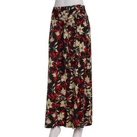Womens NY Collection Henna Floral Maxi Skirt