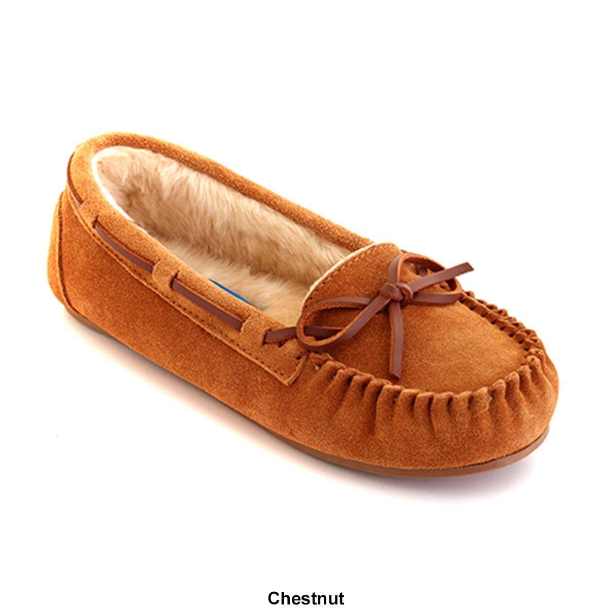 Womens Blitz Molly Suede Moccasins