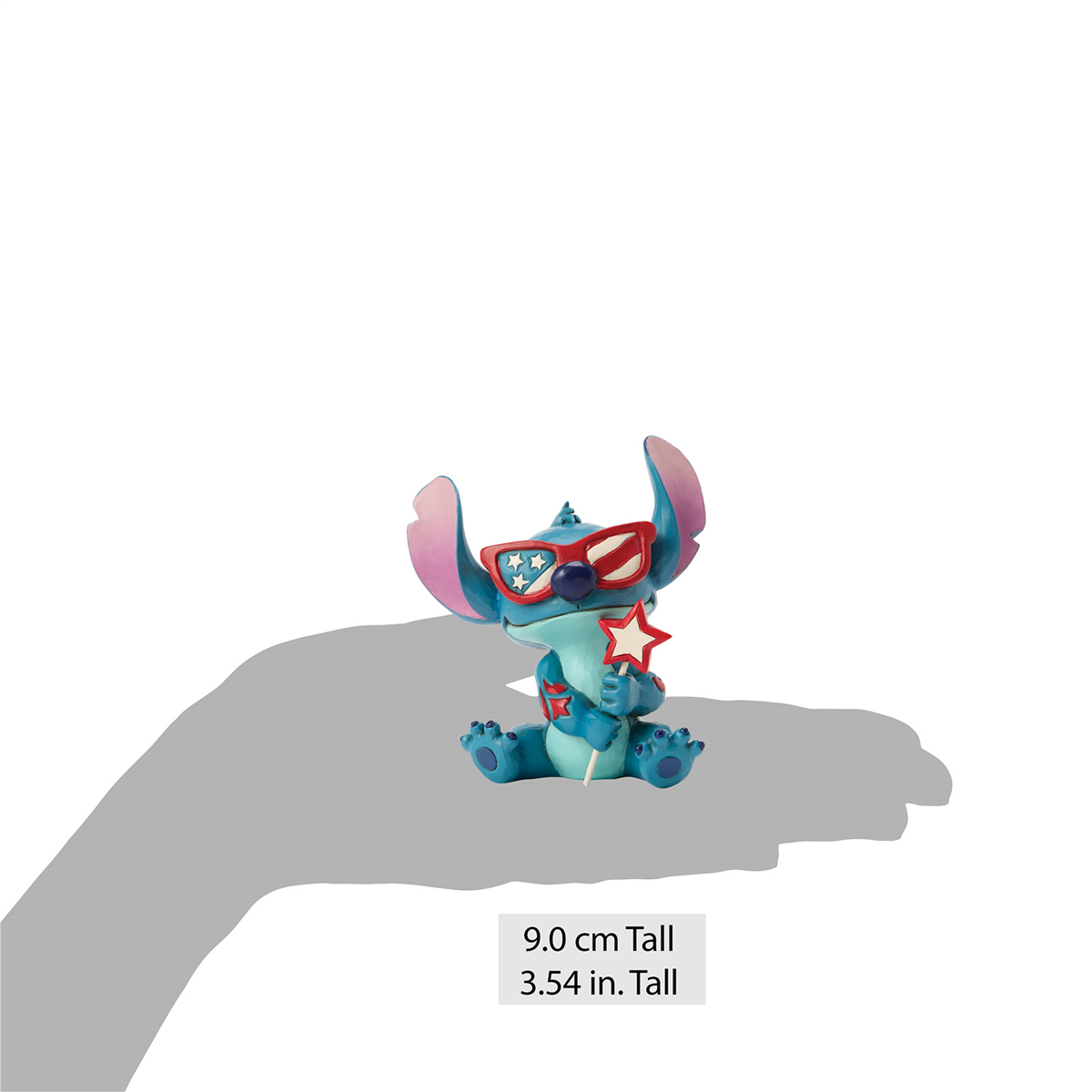 Jim Shore Disney Traditions Stitch Patriotic Mini Figurine