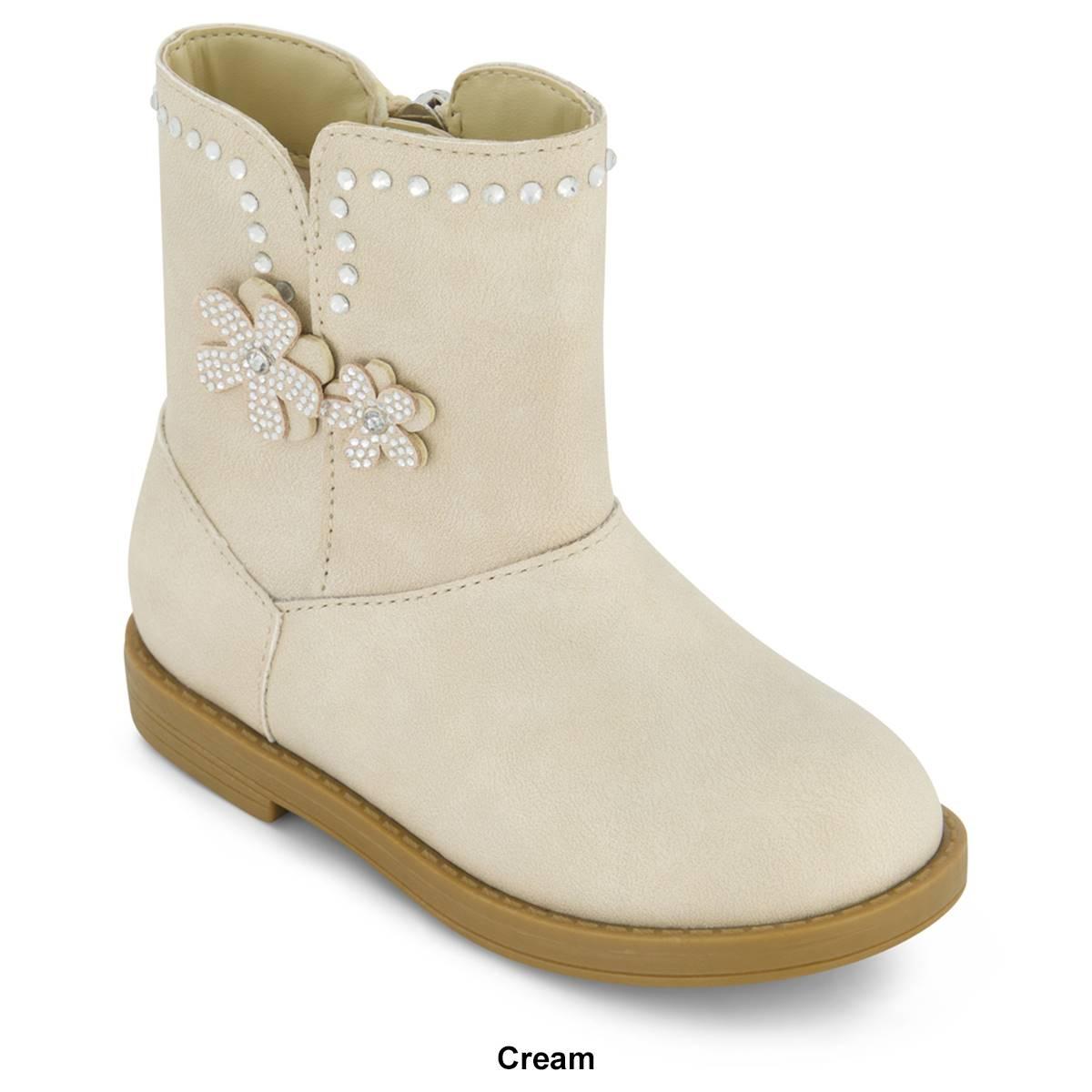 Little Girls Jessica Simpson Evie Flower Boots