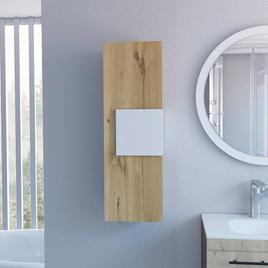FM FURNITURE Nottingham Light Oak Medicine Cabinet