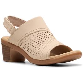 Womens Clarks(R) Collection Emily 2 Mist Heeled Sandals