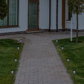 Northlight Seasonal Solar Powered LED Pathway Markers - Set of 8