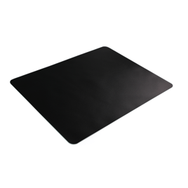 Floortex(R) Desktex(R) Black Vinyl Rectangular Desk Pad