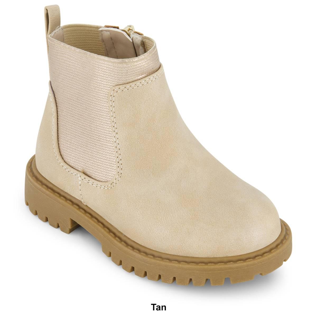 Little Girls Marc Fisher Stormi Chelsea Moto Booties