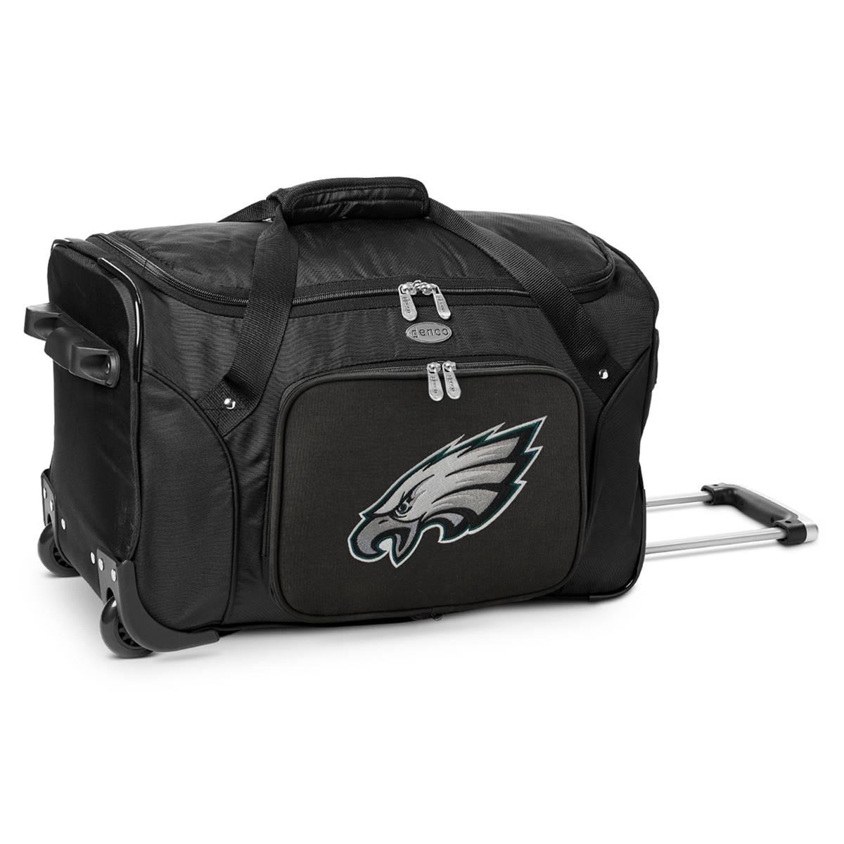MOJO Philadelphia Eagles 22in. Wheeled Duffel Bag