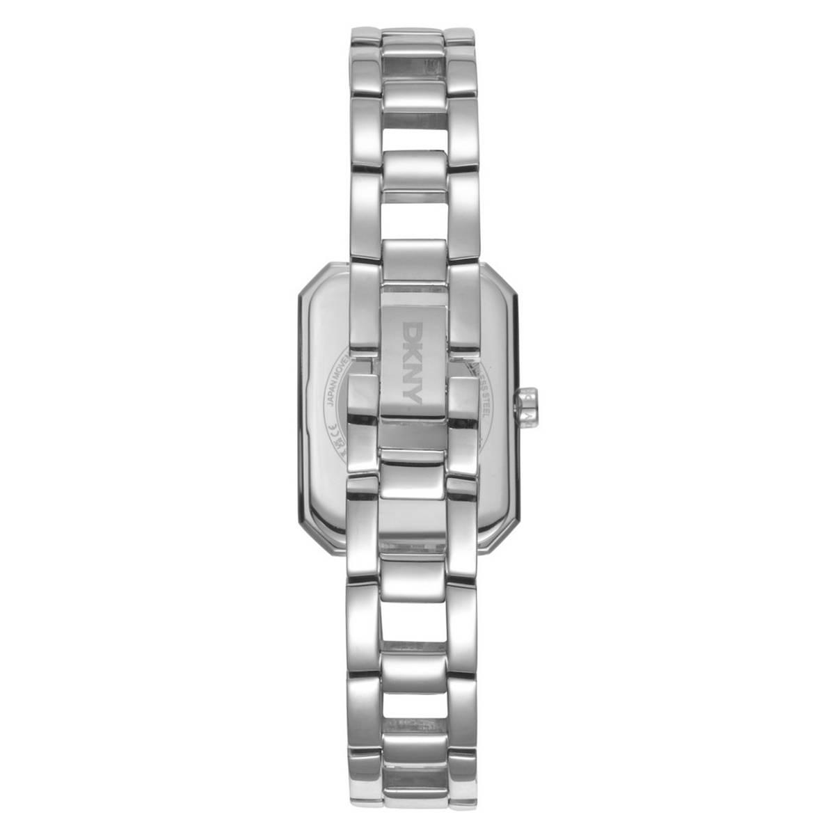 Womens DKNY Uptown Glitz Silver Bracelet Watch - DK1L010M0015