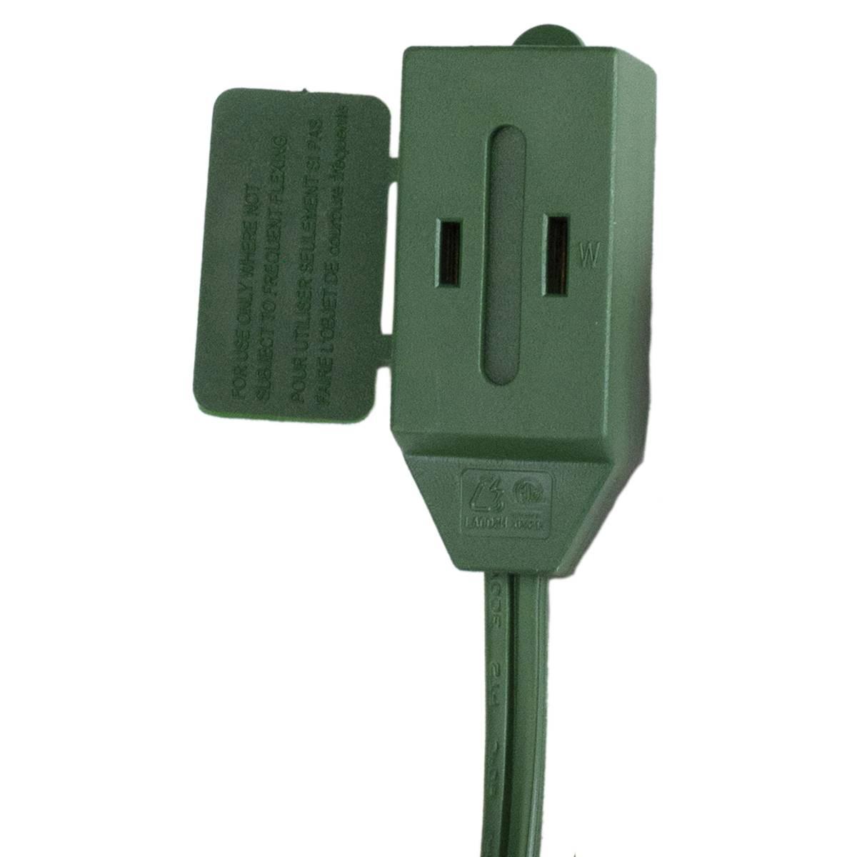 Northlight Seasonal 15in. Indoor Extension Power Cord