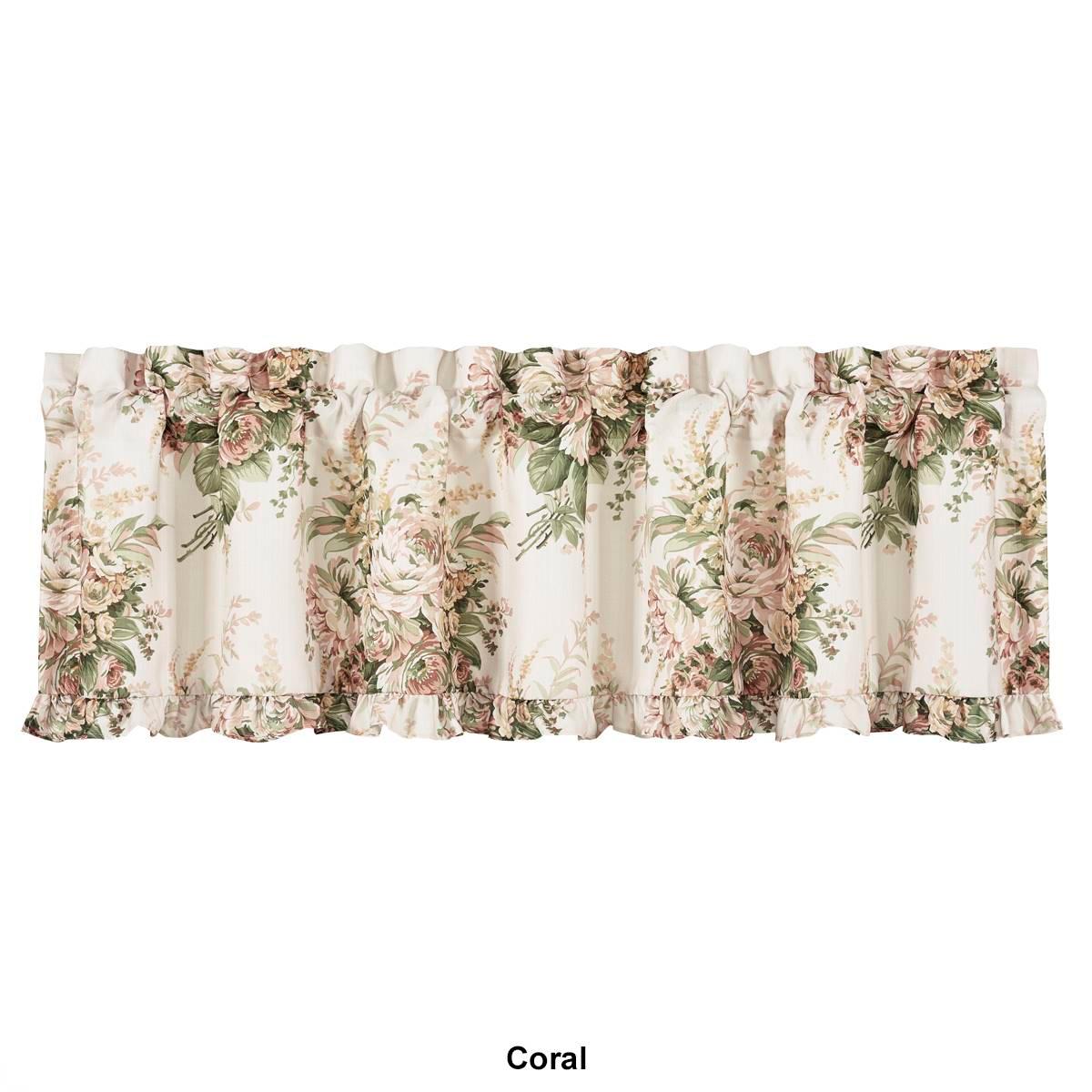 Royal Court Estelle Window Straight Valance - 72x17