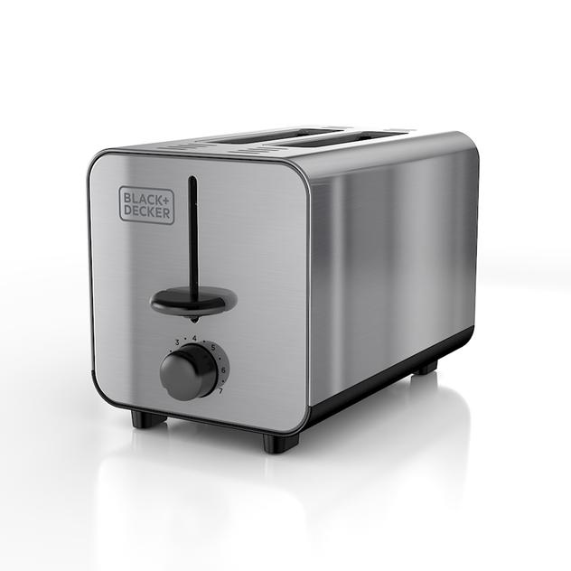 Black & Decker Stainless Steel 2 Slice Toaster