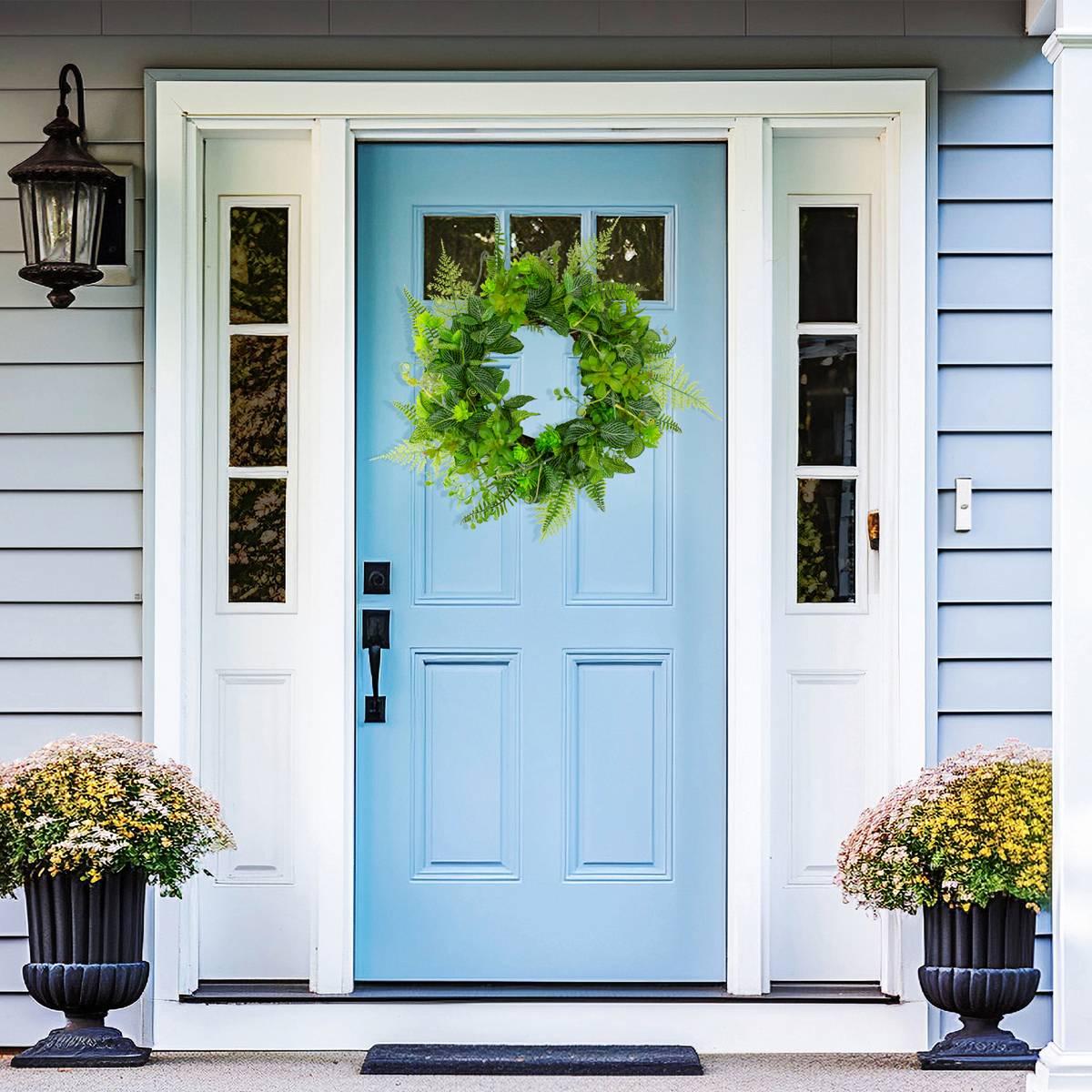 Northlight Seasonal Artificial Maidenhair Fern Spring Wreath