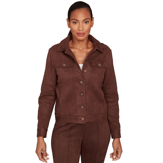 Womens Skye’s the Limit Autumn Countryside Button Front Jacket