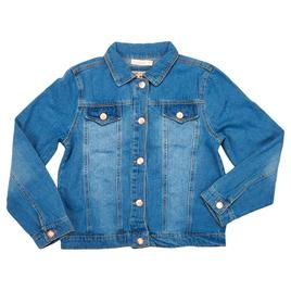 Girls (7-16) BTween® Long Sleeve Butterfly Denim Jacket