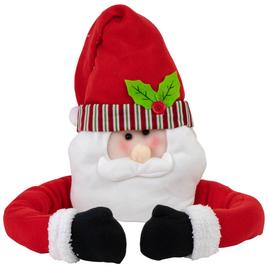 Northlight Seasonal 27in. Plush Santa Christmas Tree Topper