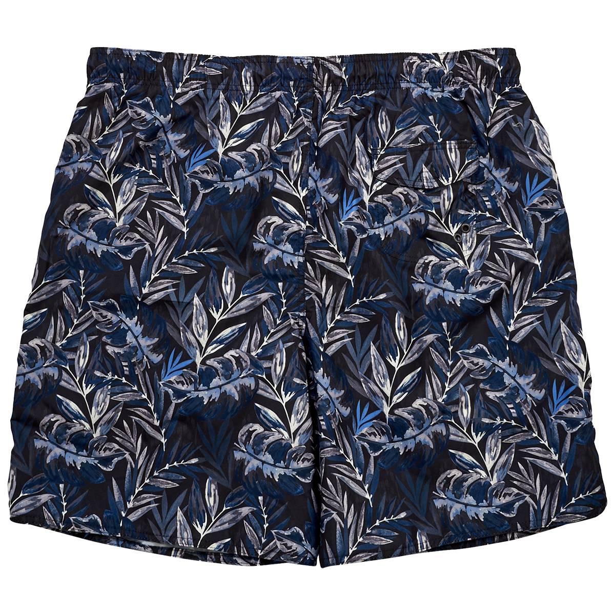Mens Big & Tall Hawaiian Authentics Water Tropic Swim Trunks