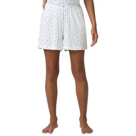 Womens HUE(R) Riviera Seashell Pointelle Boxer Pajama Bottoms