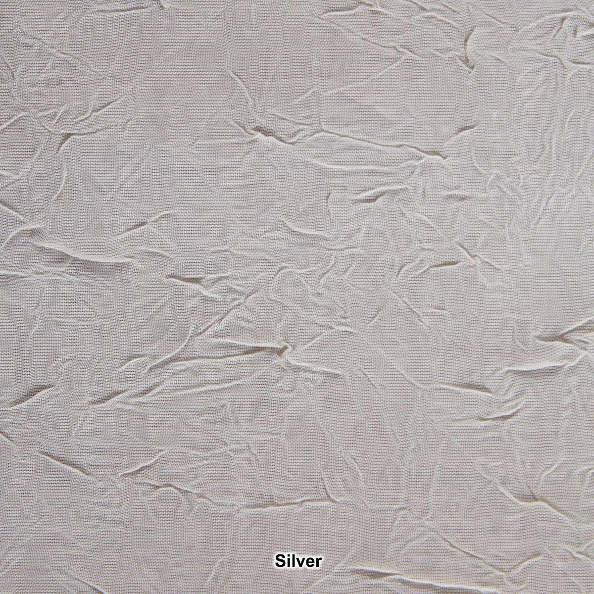 Shannon Crushed Voile Grommet Sheer Curtain Panel