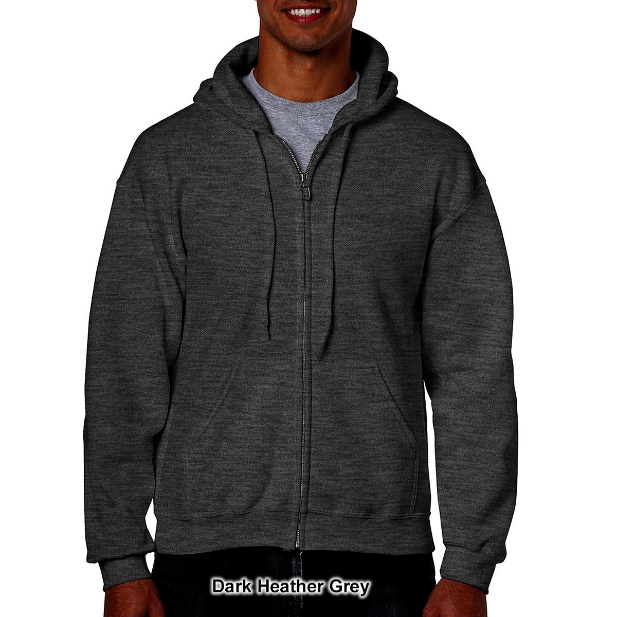 Mens Gildan® Heavyblend Fleece Full Zip Hoodie