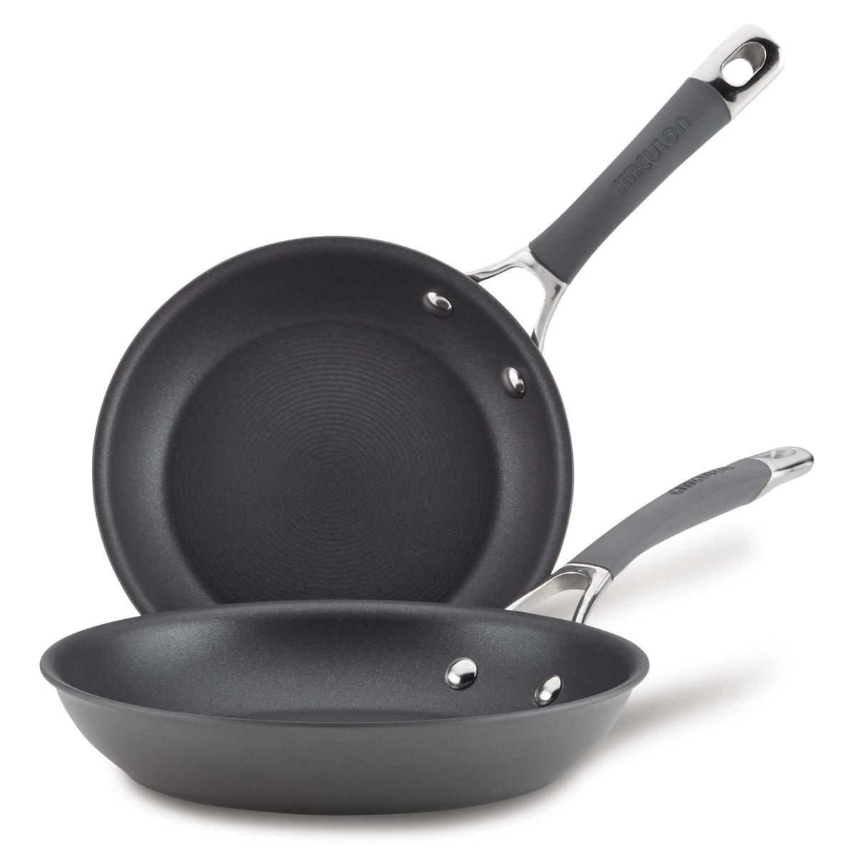 Circulon(R) Radiance 2pc. Hard-Anodized Non-Stick Frying Pan Set