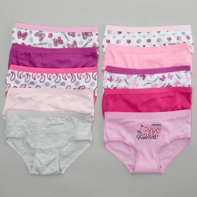 Girls (4-6x) Limited Too™ 10pk. Bikini Underware - Butterfly