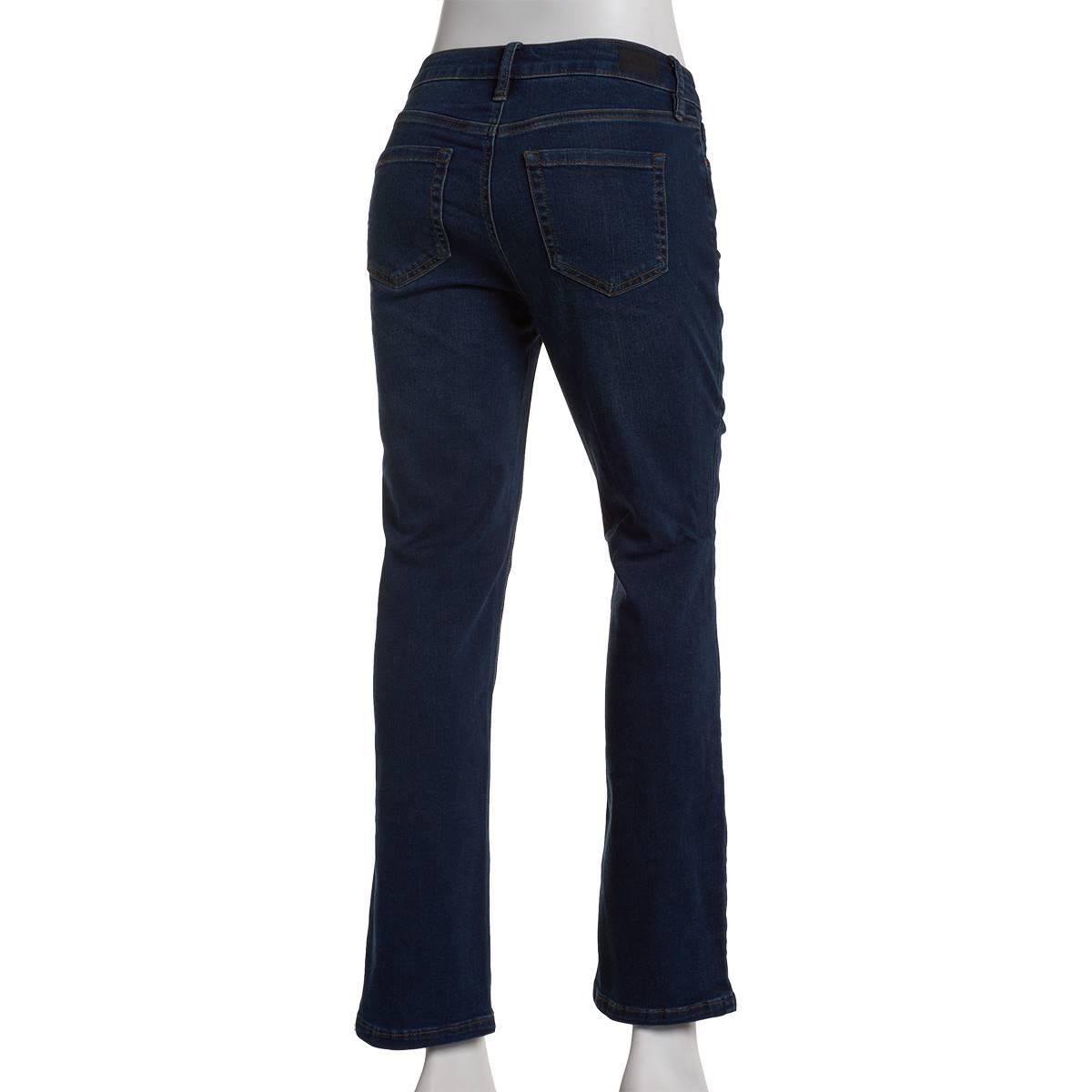 Petite Jones New York Lexington Denim Straight Leg Jeans