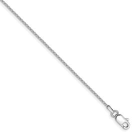Gold Classics™ 10kt. White 0.9mm 20in. Box Chain Necklace