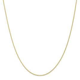 Gold Classics(tm) 14kt 1mm 24in Parisian Wheat Chain Necklace