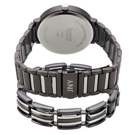 Mens Jones New York Silver-Tone Watch/Bracelet Set - 9778B-42-G28