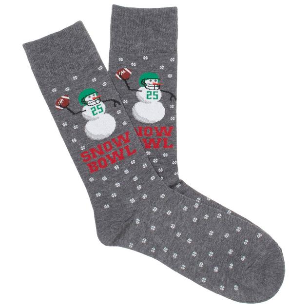 Mens Davco® Snow Bowl Crew Socks