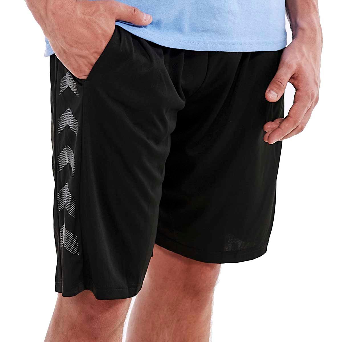 Mens Ultra Performance Dri Fit Shorts w/ Arrow Print Side Panel