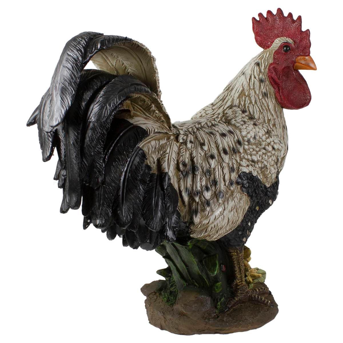 Northlight Seasonal 17in. Standing Rooster Outdoor Garden Statue