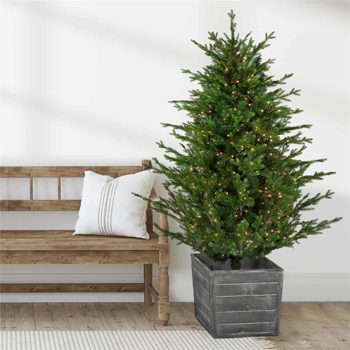 Northlight Real Touch(tm) 6ft. Pre-Lit Deluxe Pine Christmas Tree