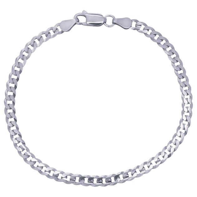Sterling Silver Grometta 8in. Chain Bracelet
