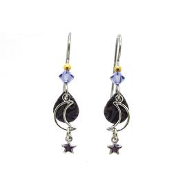 Silver Forest Dainty Sky Cascade Earrings