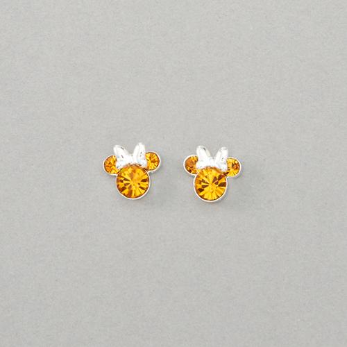 Disney Minnie Mouse November Birthstone Earrings