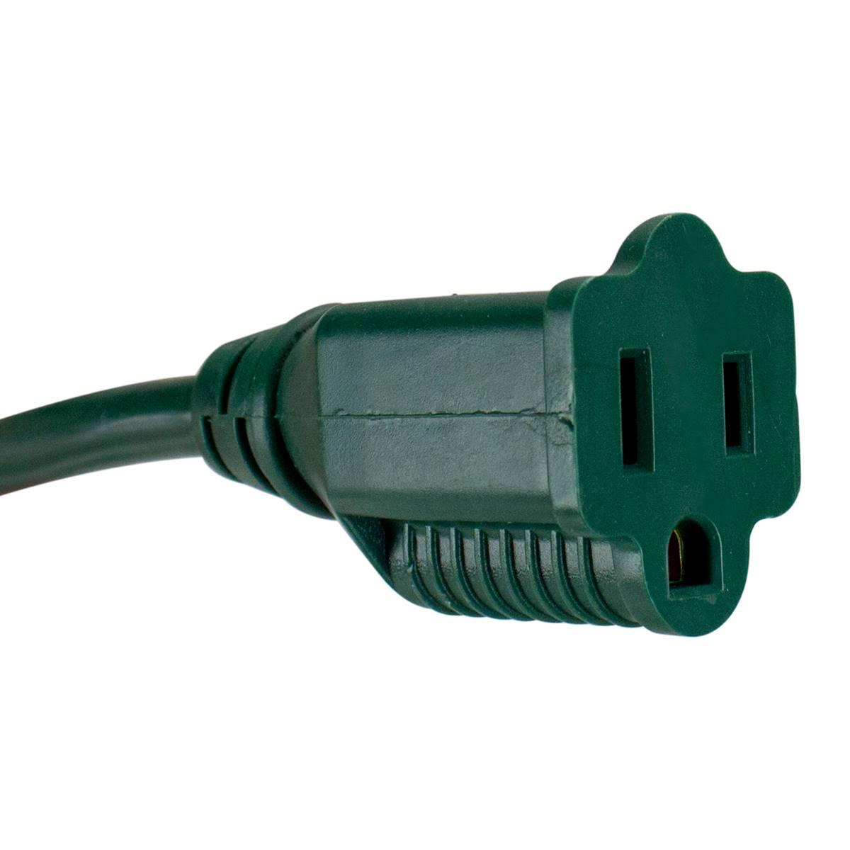 Northlight Seasonal Outdoor 3-Prong Extension Power Cord