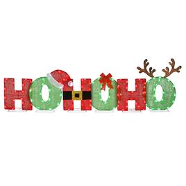National Tree Pre-Lit Ho Ho Ho Decoration