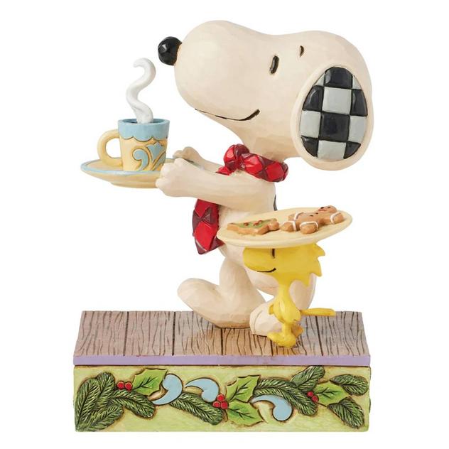 Jim Shore Snoopy & Woodstock Cook
