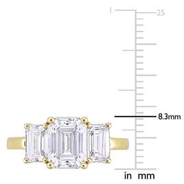 Diamond Classics™ 10kt. Yellow Gold 3-Stone Ring
