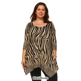 Plus Size White Mark Antonia Tunic